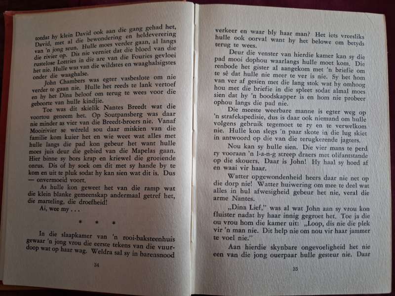 DOROTHEA MOLLER-MALAN-Dina Fourie- 1953 first edition- Afrikaans text