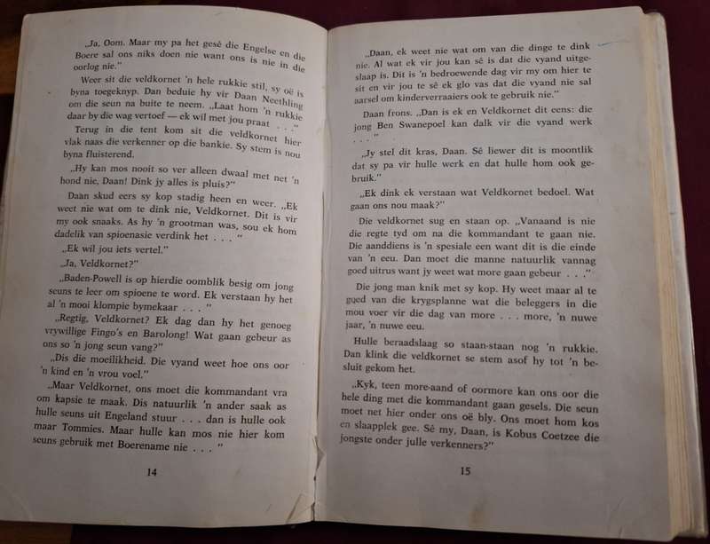 SEUN agter n Mauser-Earl Martin -1971 first edition. Afrikaans text. Scarce