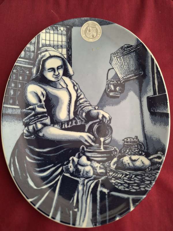 Genuine Delfdt-Small Cake plate