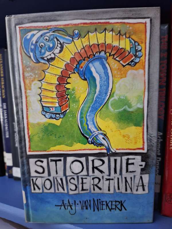 AAJ van NIEKERK-Storie-Konsertina-first edition 1993 rare-Afrikaans Text