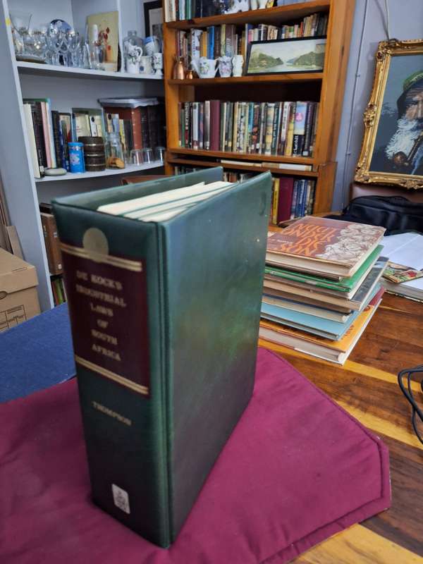 De Kock's Industrial Laws of south Africa- Thompsons-1991