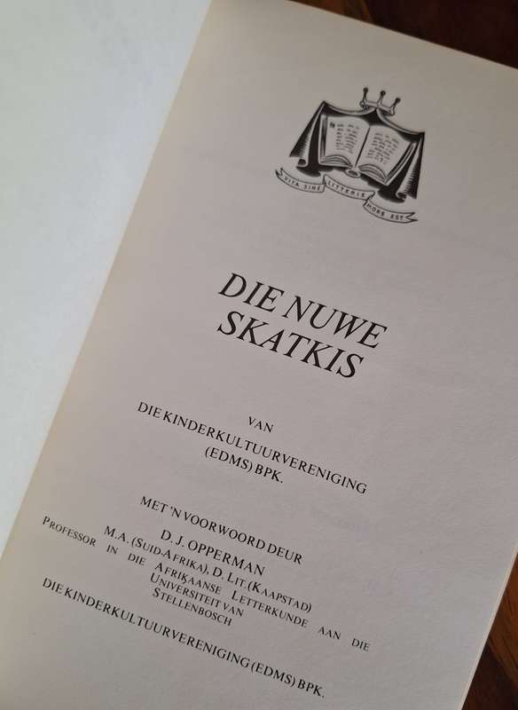 DIE NUWE SKATKIS-Twaalf Boekdele/Roy E Stevens/DJ Opperman SCARCE-JUNE 1974 Afrikaans