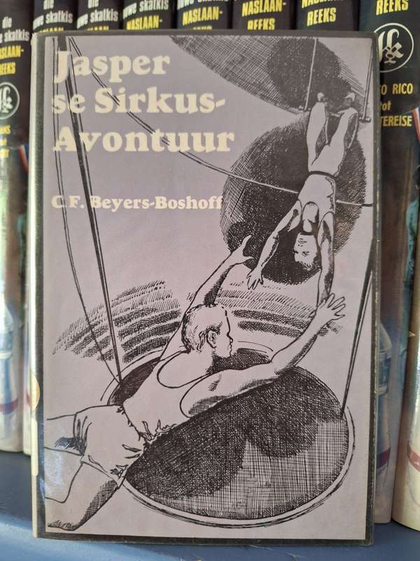 JASPER reeks by CF Beyers-Boshoff x 9 books/ Afrikaans Text