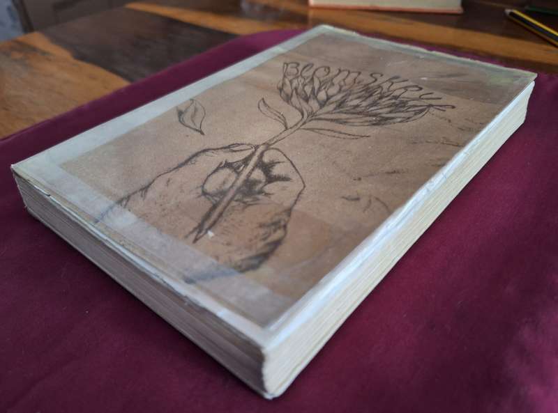 BLOMSKRYF-Uit die gedigte van Breyten Breytenbach eb jan Blom.1977 first edition. Afrikaans Poetry