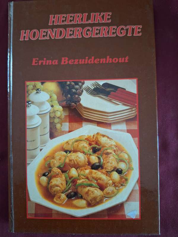 12 BOOKS IN SET/ ERINA BEZUIDENHOUT-South African Doyenne with Afrikaans Traditional Cooking.