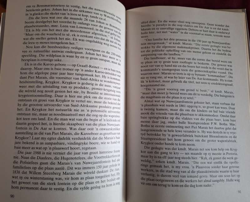 SIGNED-SEDERS VAN WATERKLOOF- 1988 first edition. Afrikaans Text. (60 eminent South Africans)
