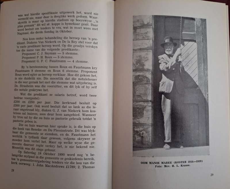 DIE OU PAD-1887-1967 (Sweizer-Reneke NG Church) Afrikaans Text.