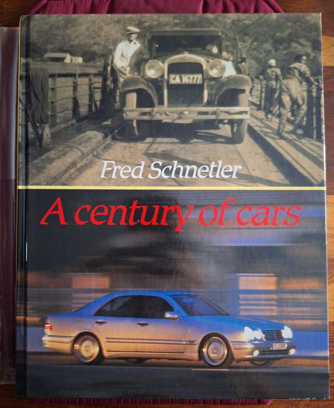FRED SCHNETTER- A Century of Cars- first edition 1997- English Text. Cars