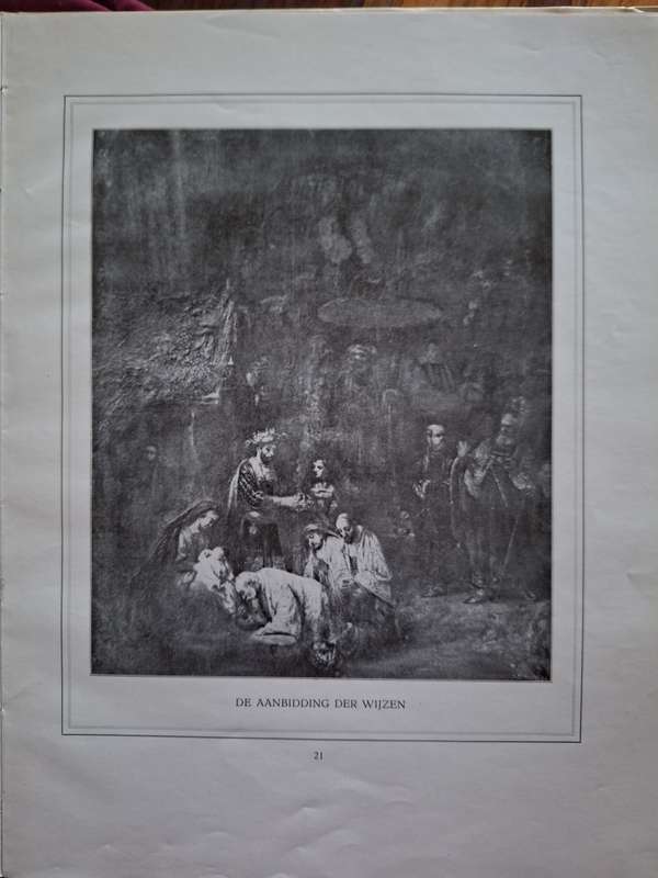 DR J.C. de MOOR - Rembrandt - Album - W Kirchner-Amsterdam - 1922 - Rare - Dutch