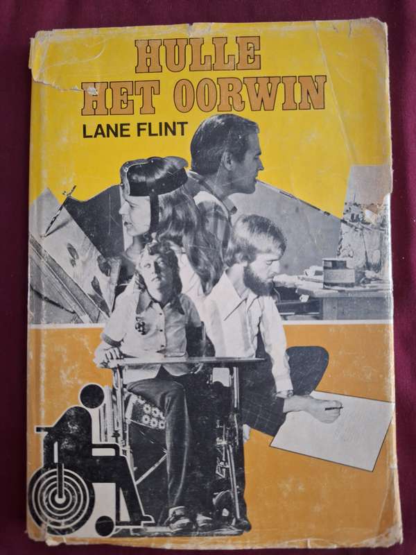 LANE FLINT-Hulle het oorwin. 1979 eerste uitgawe. Scarce & Unique. Afrikaans Text
