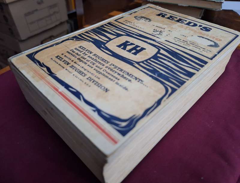 REED's NAUTICAL ALMANAC and Tide Tables for 1965- Oswald M Watts