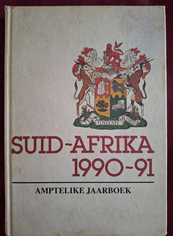 SUID-AFRIKA 1990-91 AMPTELIKE JAARBOEK - Afrikaans Text.