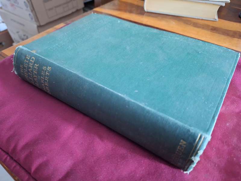 CHARLES ROBERTS-The Complete Billiard Player-1911 first edition.