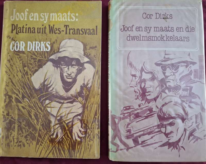 COR DIRKS - Joof Reeks X 8 boeke. ensemble. Jeugverhale. Afrikaans.