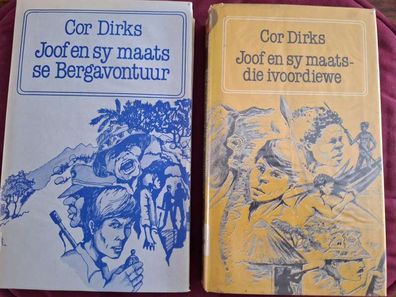 COR DIRKS - Joof Reeks X 8 boeke. ensemble. Jeugverhale. Afrikaans.