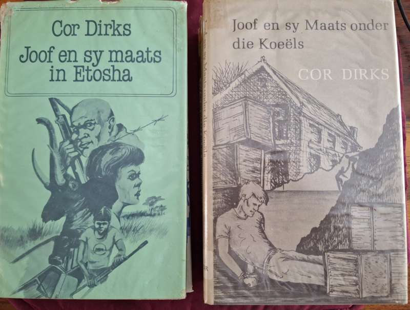 COR DIRKS - Joof Reeks X 8 boeke. ensemble. Jeugverhale. Afrikaans.