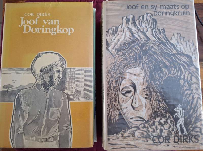 COR DIRKS - Joof Reeks X 8 boeke. ensemble. Jeugverhale. Afrikaans.