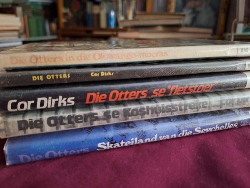 COR DIRKS - OTTERS REEKS - 5 Boeke ensemble Afrikaans