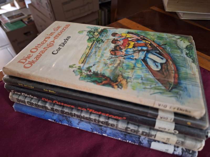 COR DIRKS - OTTERS REEKS - 5 Boeke ensemble Afrikaans