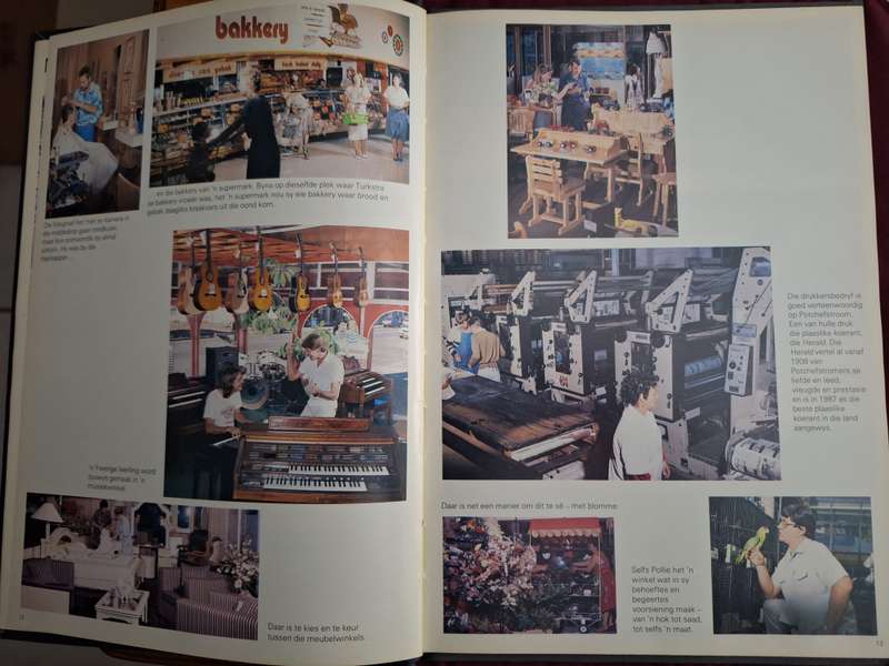 POTCHEFSTROOM 1988 - Prof EJ Smit-first edition 1988/9 - Foto-Album