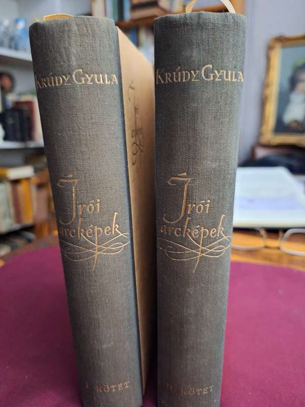 KRUDY GYULA- IROI ARCKEPEK -1957 2 VOLUMES- Hungarian