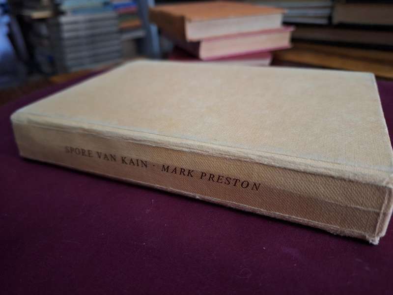 SPORE VAN KAIN - Mark Preston - First edition 1971 - Afrikaans Text - Rare