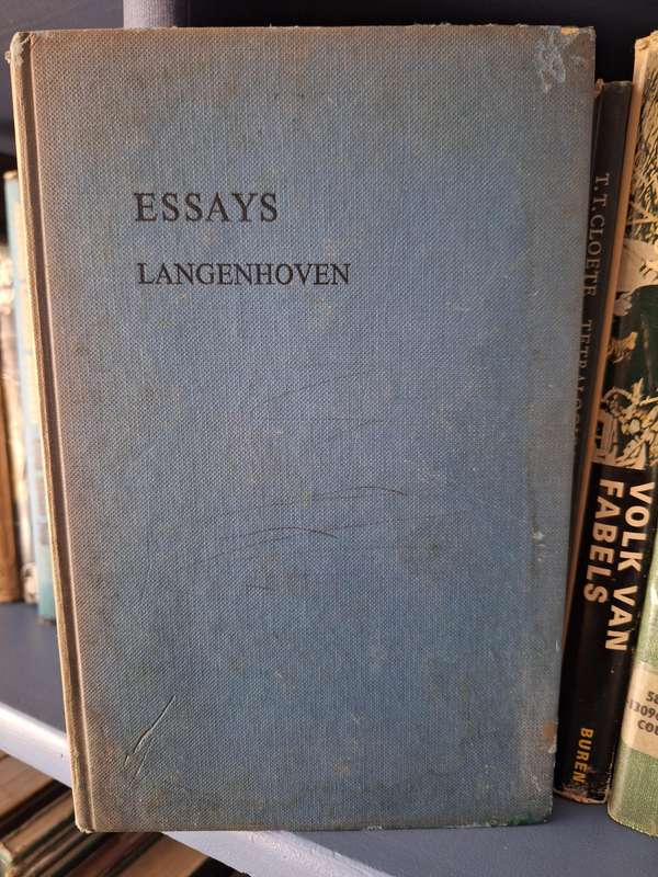 Essays uit die versamelde Werke Langenhoven - 1959 reprint. Afrikaans