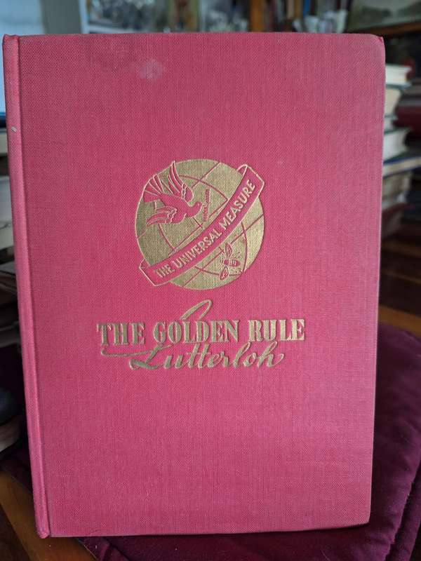 THE GOLDEN RULE - Lutterloh - 1954 - very rare /The universal measure