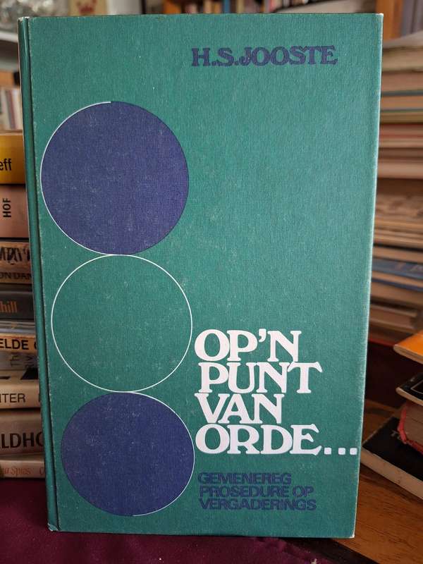 OP N PUNT VAN ORDE - HS Jooste - Gemenereg/Law - afrikaans