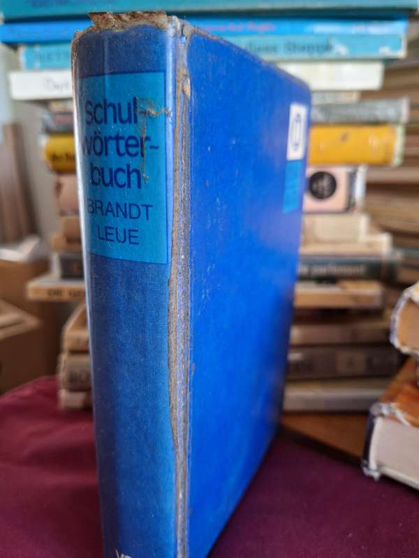 SCHULWORTERBUCH 4 Verbesserte Auflage- Prof Dr PA Brandt/Prof JAE Leue /Deutch -Afrikaans Dictionary