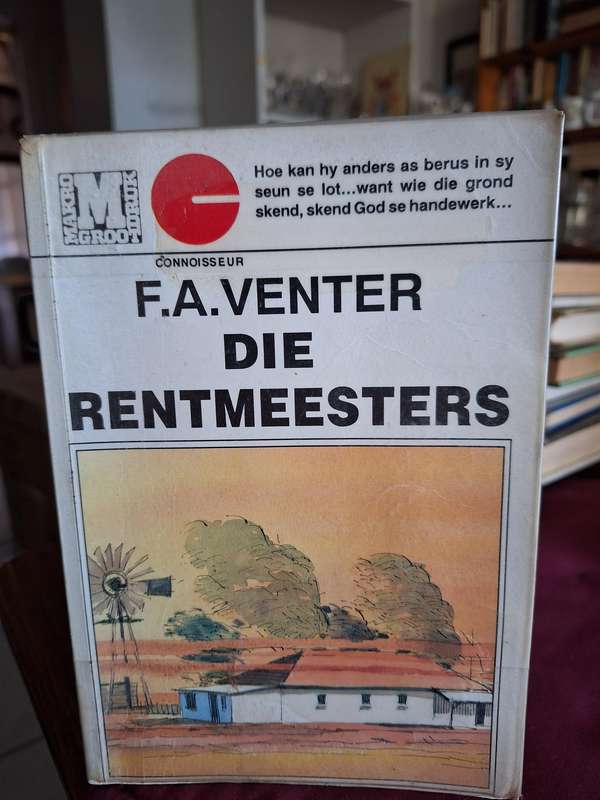 FA VENTER DIE RENTMEESTERS Grootdruk rare format - softcover- 1993