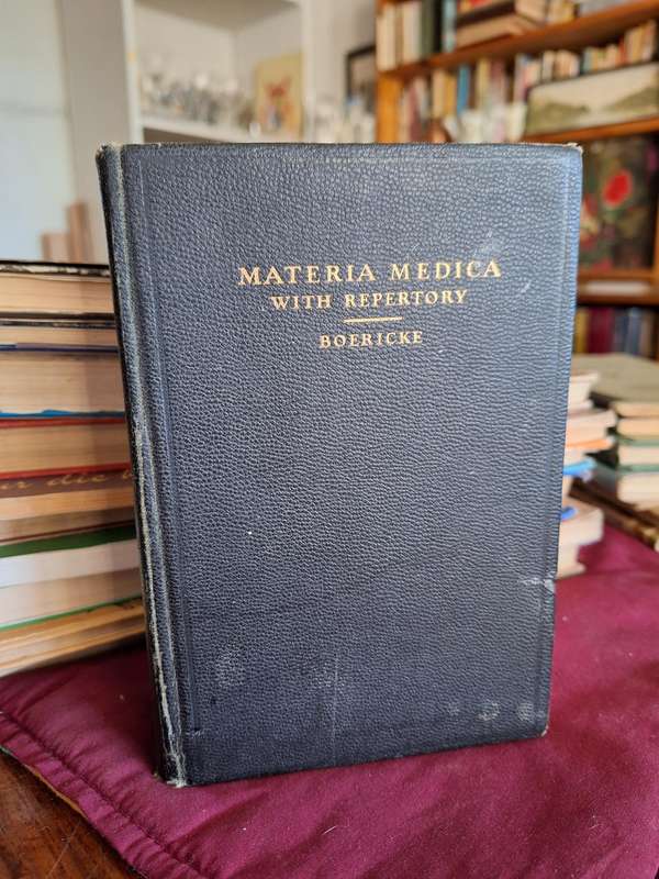 MATERIA MEDICA with repertory-Boericke-1927-Pocket manual of Homeopathic Materia Medica