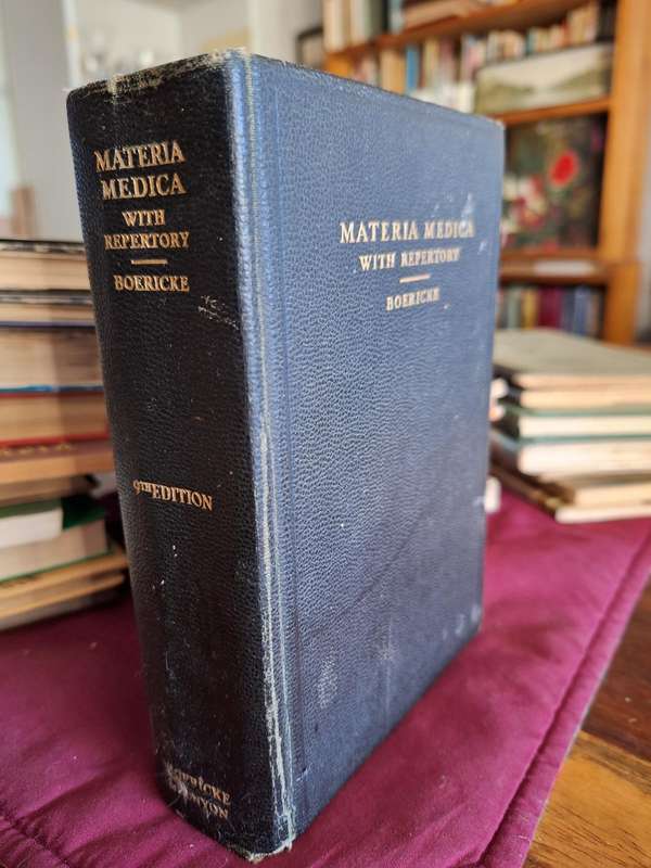 MATERIA MEDICA with repertory-Boericke-1927-Pocket manual of Homeopathic Materia Medica