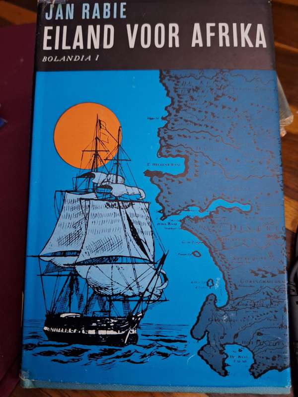 Jan Rabie - EILAND VOOR AFRIKA - Bolandia 1 - 1964 first edition. Agtergrond J van Riebeeck