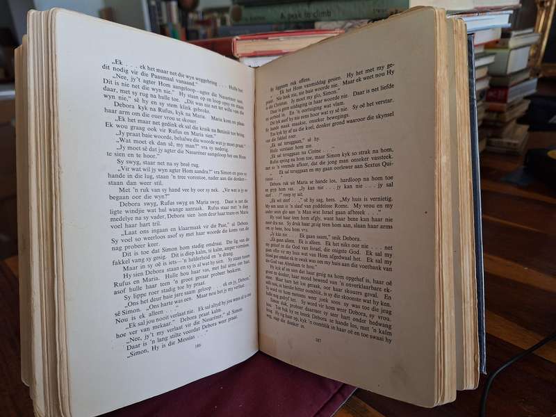 MAN VAN CIRENE- FA VENTER- 1957 rare first edition. For the collector. Afrikaans
