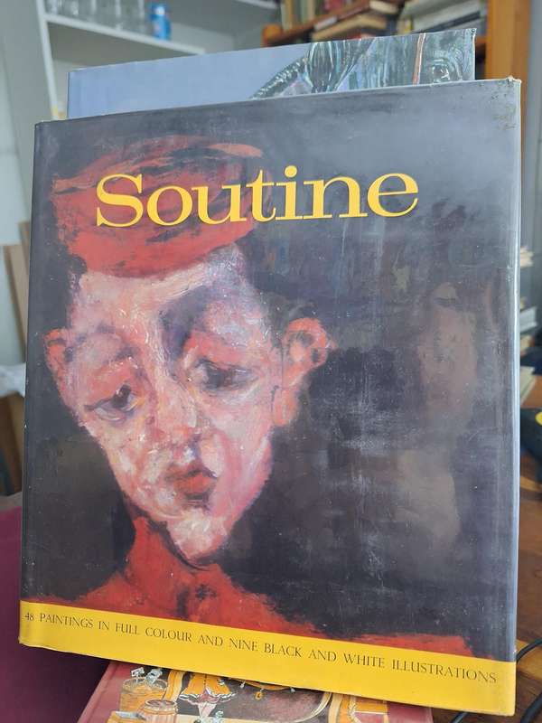 SOUTINE-48 paintings in full colout & 9 in black and white illustrations. 1965 first edition. Art.