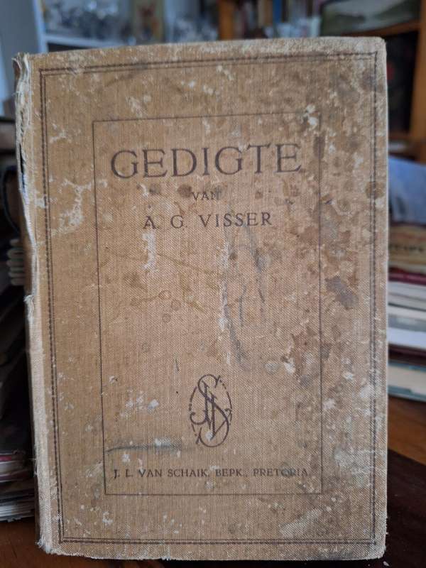 GEDIGTE van AG VISSER - agste druk 1935. Afrikaans
