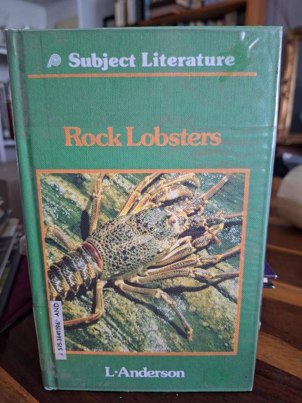 Rock Lobster -L Anderson - 1988 first edition.