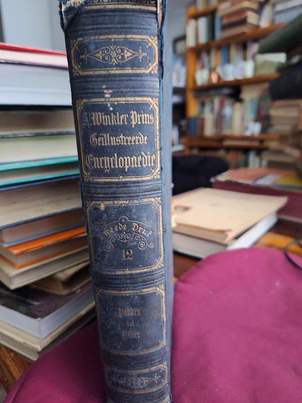 GEILLUSTREERDE ENCYCLOPAEDIE Woordenboek-A Winkler Prins. 1886