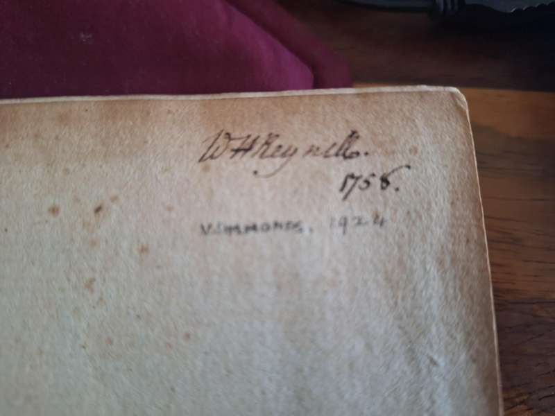 Thomas Blackwell.An ENQUIRY into the LIFE and WRITINGS of HOMER -1758/RARE.Printed E DILLY MDCCLVII