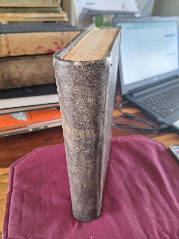 BIJBEL dat is DE GANSCHE HEILIGE SCHRIFT/ Staten-Generaal-1919 Rare. Dutch.