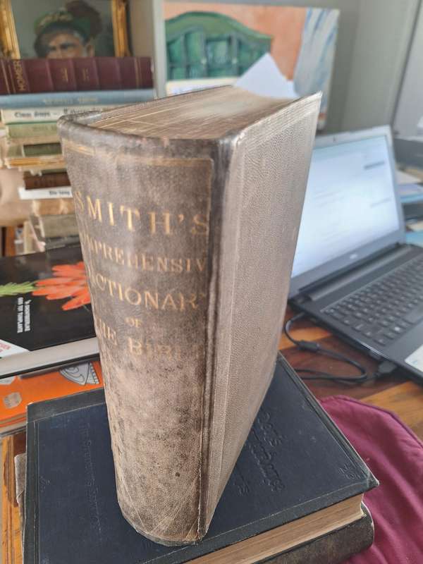 SMITH'S COMPREHENSIVE DICTIONARY OF THE BIBLE - Rev. Samuel W. Barnum -RARE-1890/Appleton