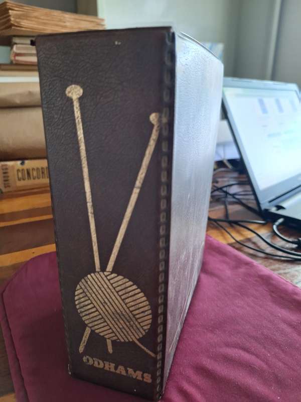 ODHAMS knitting manual and catalogue - Rare