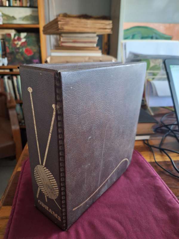ODHAMS knitting manual and catalogue - Rare