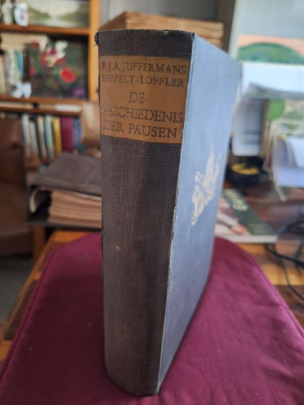 DE GESCHIEDENIS DER PAUSEN/Dr.FX Seppelt-Dr. K Loffler/Dutch edition. 1939