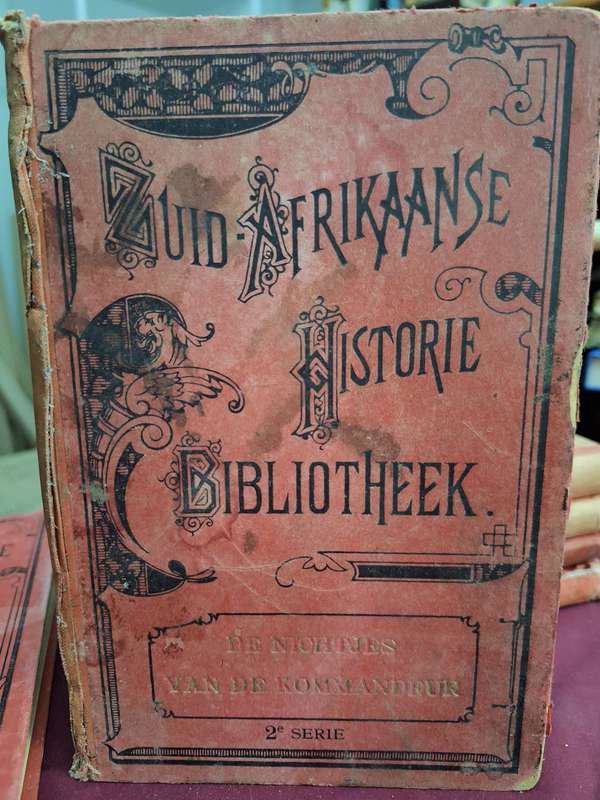 ZUID AFRIKAANSE HISTORIE BIBLIOTHEEK x 6 volumes door D'ARBEZ. no's See Notes