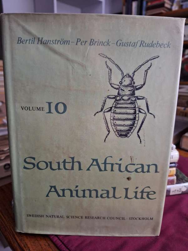 SOUTH AFRICAN ANIMAL LIFE - volume 10/ Swedish Natural Science Research council - Stockholm 1964