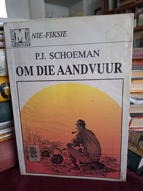 PJ Schoeman - OM DIE AANDVUUR - very scarce. 1994 GROOTDRUK