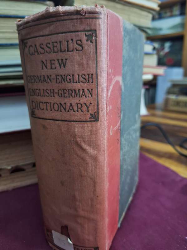A new GERMAN & ENGLISH Dictionary by KARL BREUL -1909.