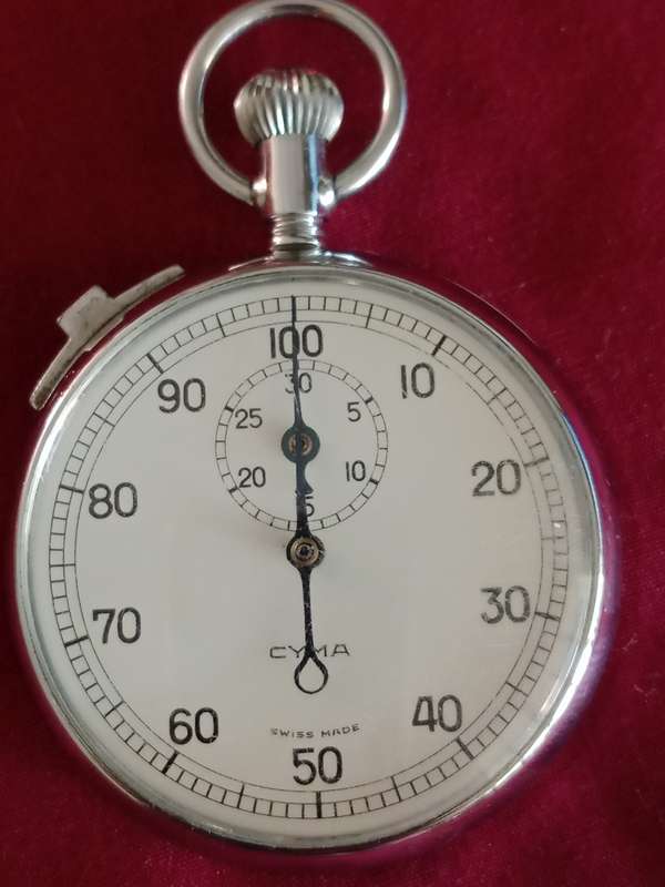 Cyma Vintage Swiss Made Stopwatch